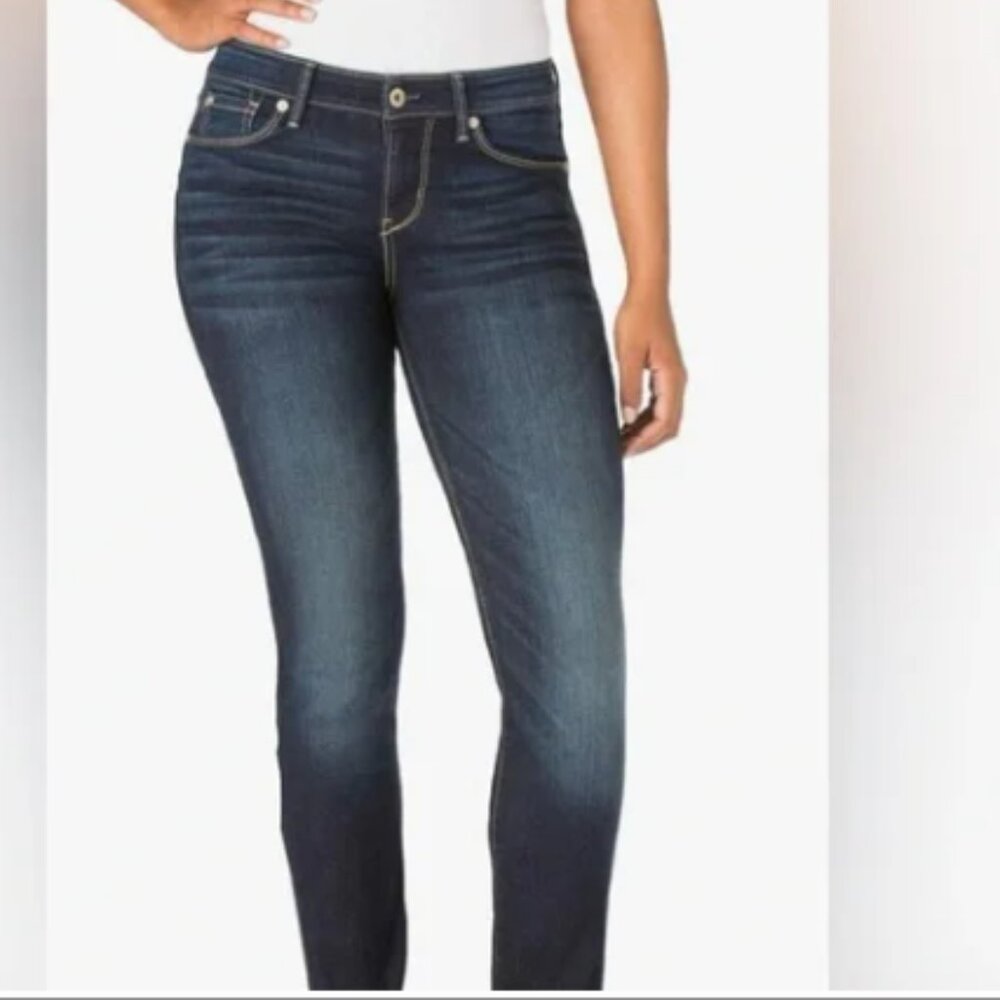 DENIZEN from Levi's Women's Mid-Rise Modern Slim Jeans Size 8